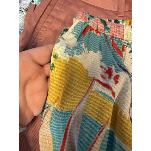 True Destinations Wide Leg Palazzo Pants Resort Wear Beach Tropical Sailboat S - Picture 8 of 9